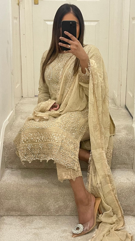 Chiffon - Beige